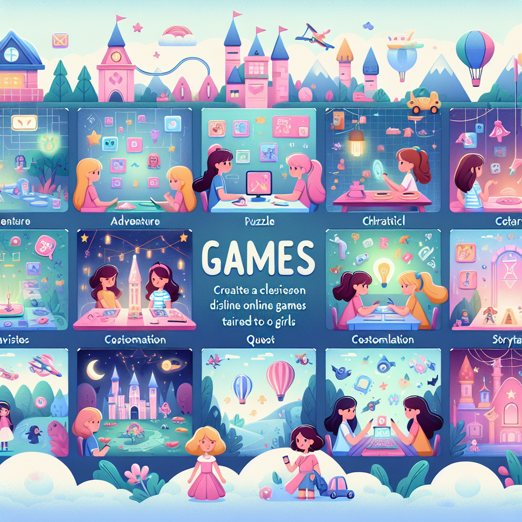 Top 10 Online Games for Girls: Explore Fun and Engaging Adventures